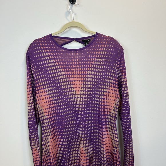 NWT Karen Millen XXXL KAREN Plus Size Mirrored Knitted Maxi Column Dress - Picture 2 of 13